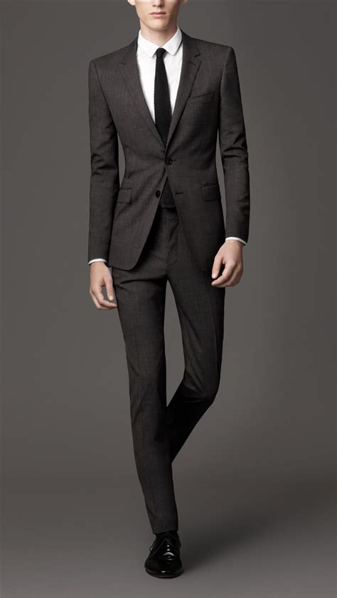 burberry skinny suit|More.